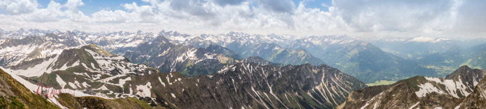 Nebelhorn Panorama