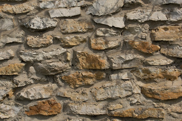Background of stone wall texture photo. Natural stone wall texture for background