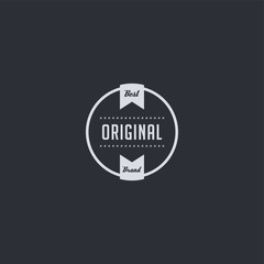 premium original quality badge label