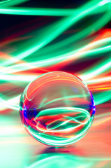 Lensball Lightpainting