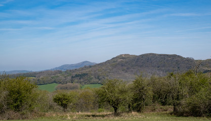 Malvern Hills Worcestershire countryside