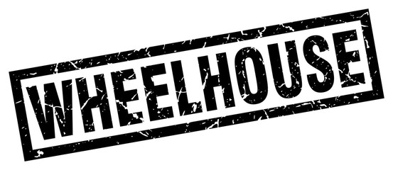 square grunge black wheelhouse stamp © Aquir