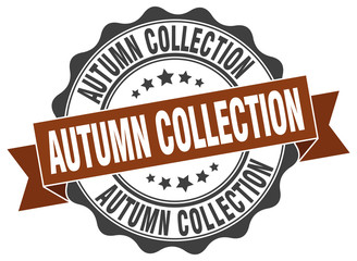 autumn collection stamp. sign. seal