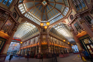 Leadenhall Market in London