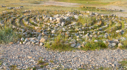 stone labyrinth