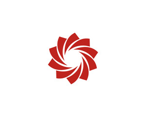 Vortex vector illustration icon Logo Template design