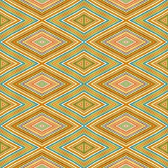 seamless diamond pattern with skin, olive green, greige colors. repeating arabesque background for textile fashion, digital printing, postcards or wallpaper design.