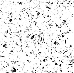 Abstract vector detaliled background. Grunge terrazzo texture.