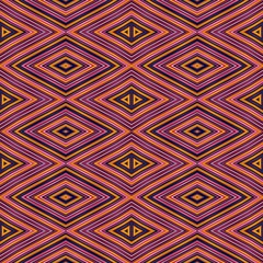 seamless diamond pattern with red, mauve, maroon, skin colors. repeating arabesque background for textile fashion, digital printing, postcards or wallpaper design.