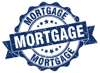 Fototapeta premium mortgage stamp. sign. seal