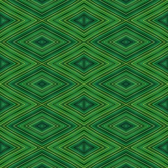 seamless diamond pattern with green, dark green colors. repeating arabesque background for textile fashion, digital printing, postcards or wallpaper design.