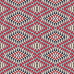 colorful seamless pattern. repeating diamond background for textile fashion, digital printing, postcards or wallpaper design.
