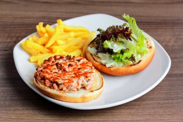 Hamburguesa de pollo