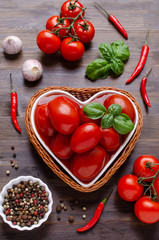 Whole canned tomatoes