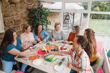 Preparing Their Dinner