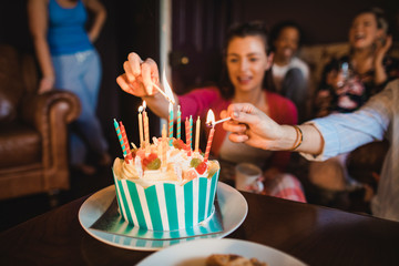 Lighting the Candles