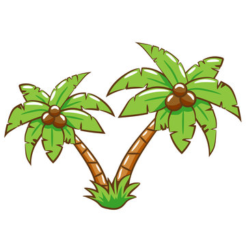 Palm Tree Cartoon