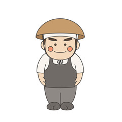 男性キャラクター車夫