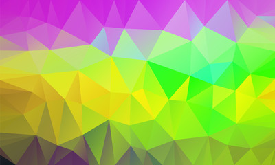 Multicolor modern geometrical abstract background. Can be used as a texture, new background. Geometric background, geometric mosaic tile, Origami style, triangulation technique.