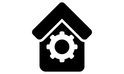 home icon that is usually used for property businesses that are being outsourced