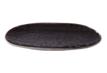 Expensive tableware ceramic ware white background