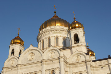 CATHEDRAL OF CHRIST THE SAVIOUR MOSCOW RUSSIA