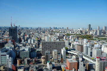 Naklejka premium 大阪 都市景観