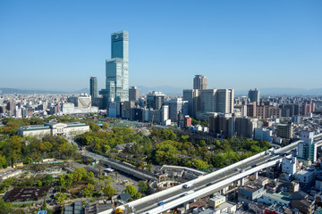 Obraz premium 大阪 都市景観