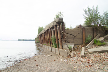 ruins of the old port