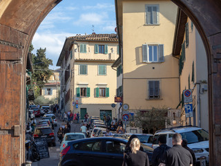 Obraz premium street in florence