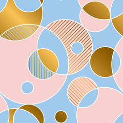 Geometric vector seamless pattern