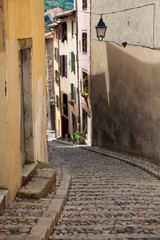 Francia, la regione del Auvergne. La città di Le Puy en Velay..