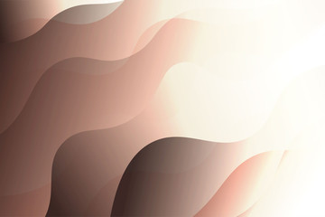 Futuristic Color Geometric Wave Shape. Creative Vector illustration. For club poster design.