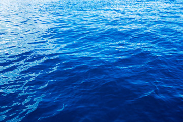Fototapeta premium Blue sea water background