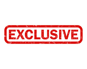 exclusive. grunge vintage exclusive square stamp. exclusive stamp.