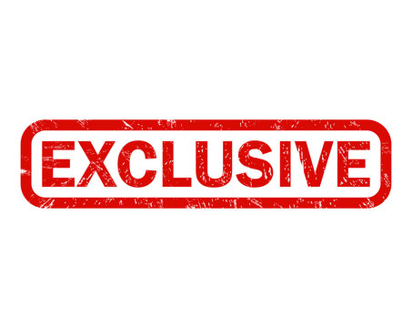 exclusive. grunge vintage exclusive square stamp. exclusive stamp.