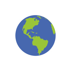 world planet earth icon