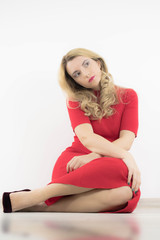 Fototapeta premium Beautiful Blond Woman