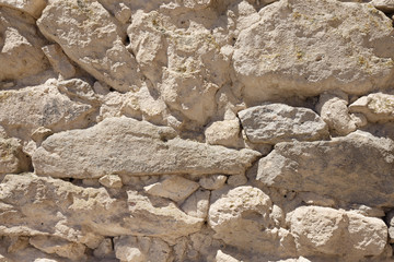 Background wall made of stone