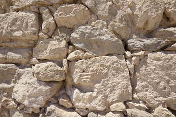 Background wall made of stone