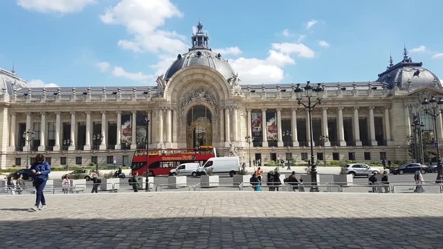The Petit Palais, Art Museum, in Paris on 20 April 2019