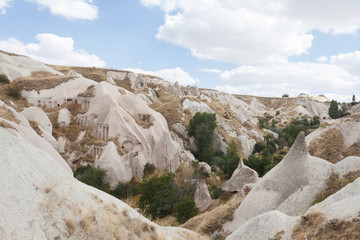 Fototapeta na wymiar Valley of Pigeons. Cappadocia