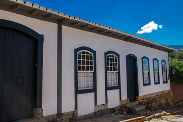 Casa colonial do tempo do imperio no Brasil.