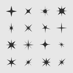 Obraz premium Stars and sparks