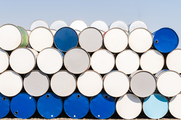 Metal Oil barrels