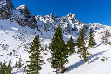 Mala Studena dolina in the winter. Tatra Mountains. Slovakia. © Jacek Jacobi