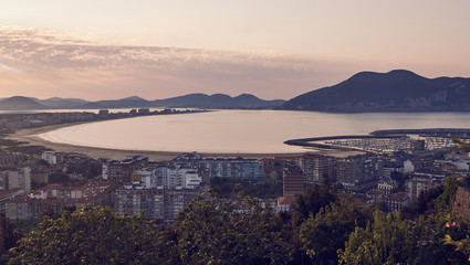Fototapeta premium laredo best city in north of spain