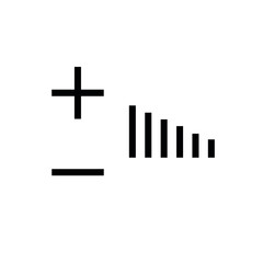 sound volume vector icon