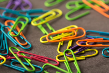 still life with color clips