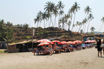 beach goan shack